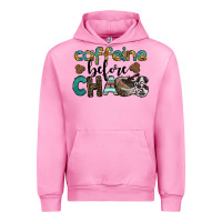 Fuchsia Pink western caffeine before chaos Urban Hoodie - BarkalooDesign