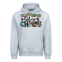 Heather Grey western caffeine before chaos Urban Hoodie - BarkalooDesign