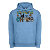 Pigment Pebble Blue western caffeine before chaos Urban Hoodie - BarkalooDesign