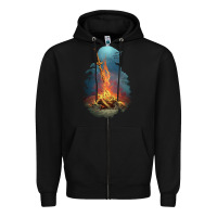 Black Limited Edition Dark Souls Zipper Hoodie - tuanDangUi