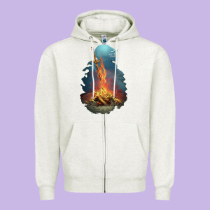 Limited Edition Dark Souls Zipper Hoodie Designed By Tuandangui