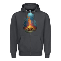 Smoke Limited Edition Dark Souls Zipper Hoodie - tuanDangUi