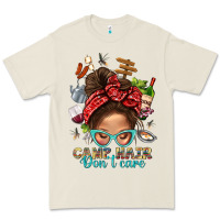 Bone Camp Hair Dont Care Messy Bun Bbs Premium Tee - BundleAndBundleShop