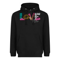 Black Love More Heavyweight Hoodie - SublimationCraftShop