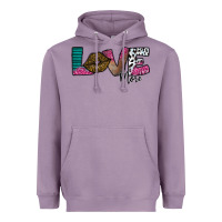Lavender Love More Heavyweight Hoodie - SublimationCraftShop