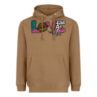Toasted Coconut Love More Heavyweight Hoodie - SublimationCraftShop