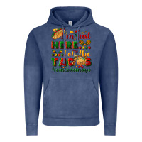 Vintage Denim I'm just here for the tacos #cincodemayo Vintage Hoodie - NancyCooperArtShop