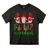 Asphalt feliz navidad gnomies Heavy Core Tee - JahusDesignShop
