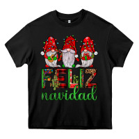 Black feliz navidad gnomies Heavy Core Tee - JahusDesignShop