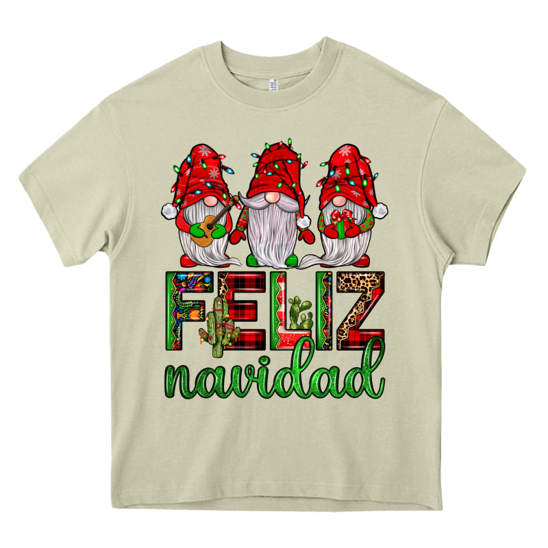 Feliz Navidad Gnomies Heavy Core Tee by JahusDesignShop | Teevron