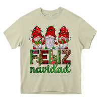 Mossy feliz navidad gnomies Heavy Core Tee - JahusDesignShop