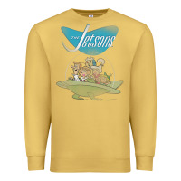 Antique Gold The Jetsons Ship Premium Sweatshirt - tuanDangUi