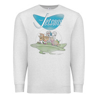 Oatmeal Heather The Jetsons Ship Premium Sweatshirt - tuanDangUi