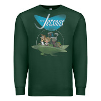 Sports Green The Jetsons Ship Premium Sweatshirt - tuanDangUi
