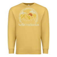 Antique Gold Adirondacks Mountains New York Vintage Hiking Camp Premium Sweatshirt - tuanDangUi