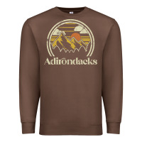 Chestnut Adirondacks Mountains New York Vintage Hiking Camp Premium Sweatshirt - tuanDangUi