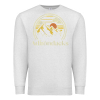 Oatmeal Heather Adirondacks Mountains New York Vintage Hiking Camp Premium Sweatshirt - tuanDangUi
