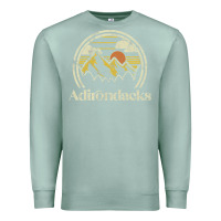 Seafoam Adirondacks Mountains New York Vintage Hiking Camp Premium Sweatshirt - tuanDangUi