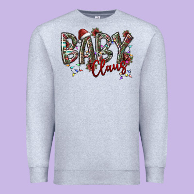 Baby Claus Premium Sweatshirt Designed By Sublimationcraftshop