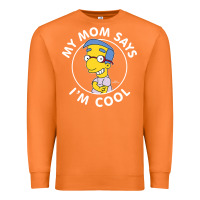 Carrot The Simpsons Milhouse My Mom Says I'm Cool V1 Premium Sweatshirt - tuanDangUi