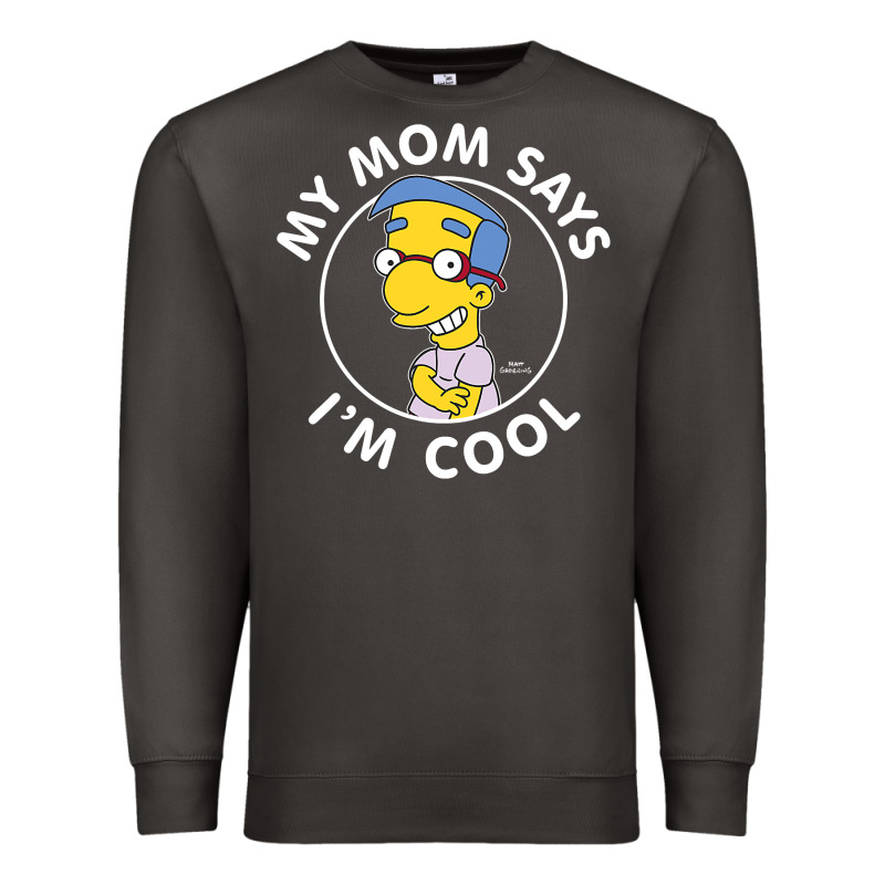 The Simpsons Milhouse My Mom Says I'm Cool V1 Premium Sweatshirt by tuanDangUi | Teevron