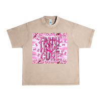 French Oak Faith hope cure Cancer Urban Heavy Tee - NancyCooperArtShop