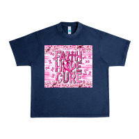 Navy Faith hope cure Cancer Urban Heavy Tee - NancyCooperArtShop