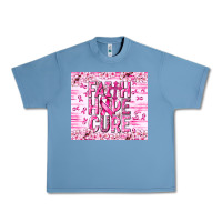 Pebble Blue Faith hope cure Cancer Urban Heavy Tee - NancyCooperArtShop