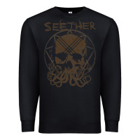 Black Seether Octoskull Premium Sweatshirt - tuanDangUi