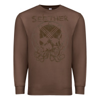 Chestnut Seether Octoskull Premium Sweatshirt - tuanDangUi