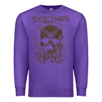 Purple Seether Octoskull Premium Sweatshirt - tuanDangUi