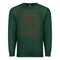 Sports Green Seether Octoskull Premium Sweatshirt - tuanDangUi