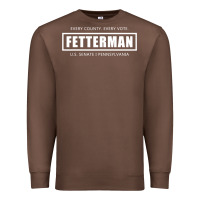 Chestnut John Fetterman, Vote Fetterman For Senate, Preside Premium Sweatshirt - tuanDangUi
