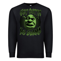 Black Shrek Get Outta My Swamp Premium Sweatshirt - tuanDangUi