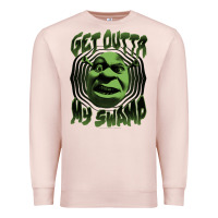 Pale Pink Shrek Get Outta My Swamp Premium Sweatshirt - tuanDangUi