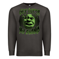 Smoke Shrek Get Outta My Swamp Premium Sweatshirt - tuanDangUi