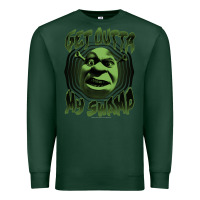 Sports Green Shrek Get Outta My Swamp Premium Sweatshirt - tuanDangUi
