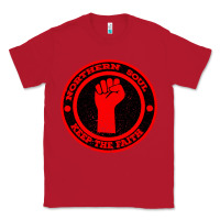 Red Northern Soul Keep the Faith Classic Tee - Bettercallsaul