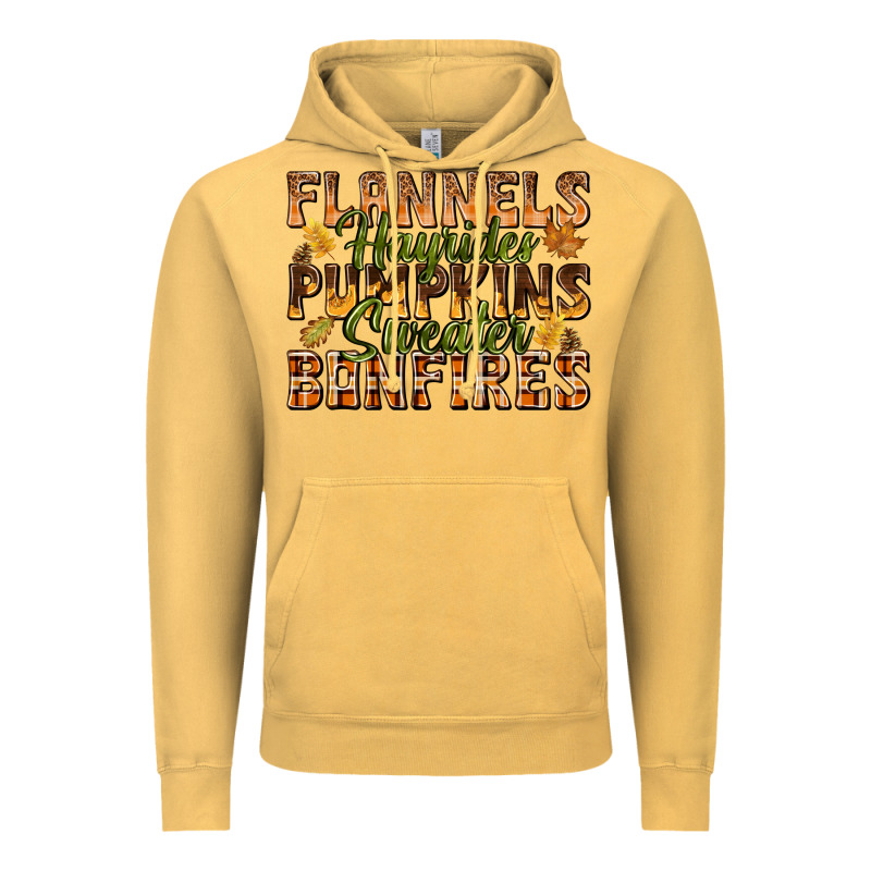 Flannels Hayrides Pumpkins Vintage Hoodie by texasbilliewilder | Teevron