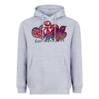 Heather Grey love never fails Heavyweight Hoodie - SublimationCraftShop
