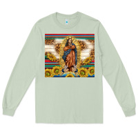 Matcha our lady of guadalupe Long Sleeve Tee - TumblerDesignByShophia