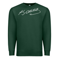 Sports Green mustafa kemal ataturk Premium Sweatshirt - tuanDangUi
