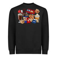 Black Postal Worker Coffee Cups Heavyweight Sweatshirt - FaDigitalArtStudio