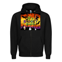 Black it's spooky season tumbler Zipper Hoodie - BundleAndBundleShop