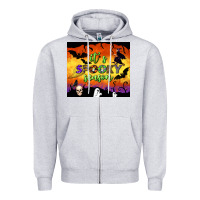 Heather Grey it's spooky season tumbler Zipper Hoodie - BundleAndBundleShop