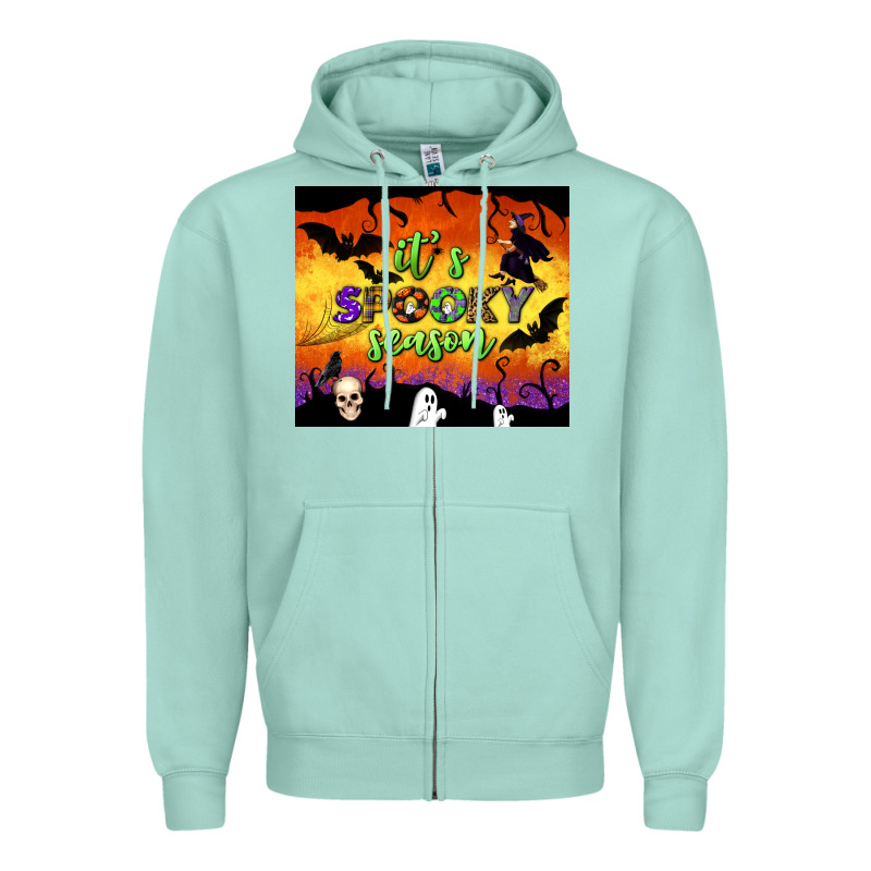 It's Spooky Season Tumbler Zipper Hoodie by BundleAndBundleShop | Teevron