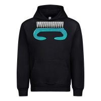 Black nail brush Urban Hoodie - BarkalooDesign