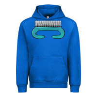 Cobalt nail brush Urban Hoodie - BarkalooDesign