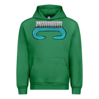 Emerald nail brush Urban Hoodie - BarkalooDesign