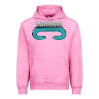 Fuchsia Pink nail brush Urban Hoodie - BarkalooDesign